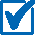 blue arrow icon